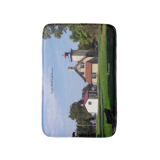 Eagle Bluff Lighthouse 2025 bathmat バスマット (正面縦)