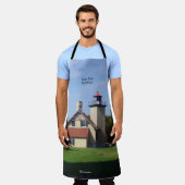 Eagle Bluff Lighthouse apron エプロン (着用した状態)