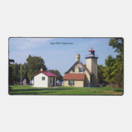 Eagle Bluff Lighthouse desk mat デスクマット
