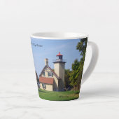 Eagle Bluff Lighthouse latte mug カフェラテマグ (右アングル)