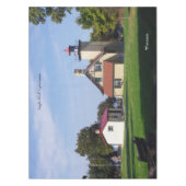 Eagle Bluff Lighthouse tablecloth テーブルクロス (正面)