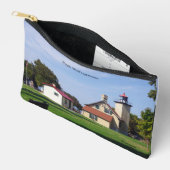 Eagle Bluff Lighthouse zipper bag アクセサリーポーチ (見開き)