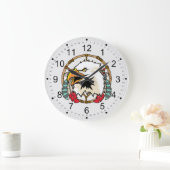 Eagle Dreamcatcher ラージ壁時計 (ホーム)