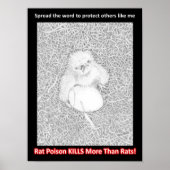 EAGLE E14は野生生物保護が生き救ている ポスター (正面)