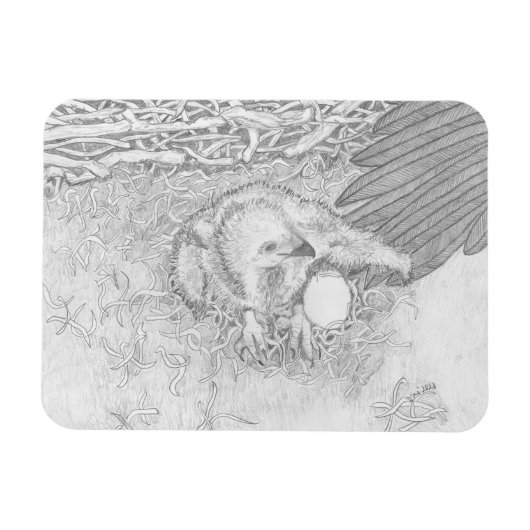 Eagle E14 on Ozzie's Wing Magnet マグネット (横)