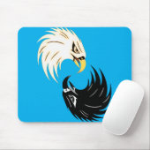 "Eagle Eye" Mousepad - Blue マウスパッド (マウス)