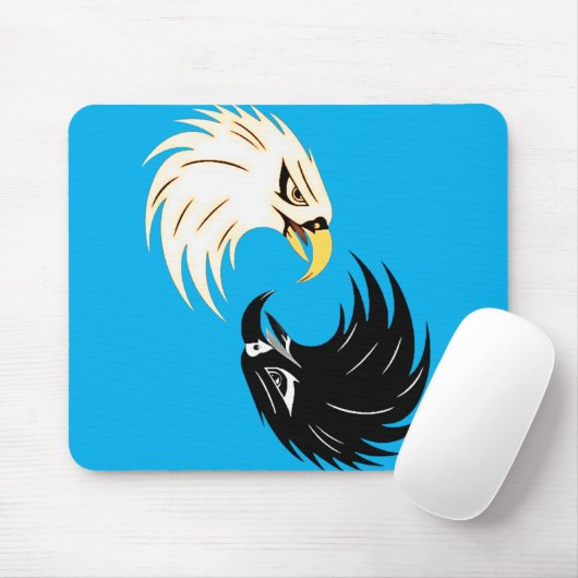 "Eagle Eye" Mousepad - Blue マウスパッド (マウス)
