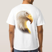 Eagle face  tシャツ (裏面)