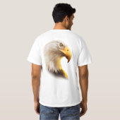 Eagle face  tシャツ (裏面フル)