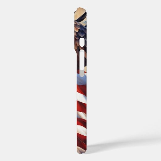 Eagle Flag 250th Anniversary iPhone / iPad case Case-Mate iPhoneケース (裏面 / 左)