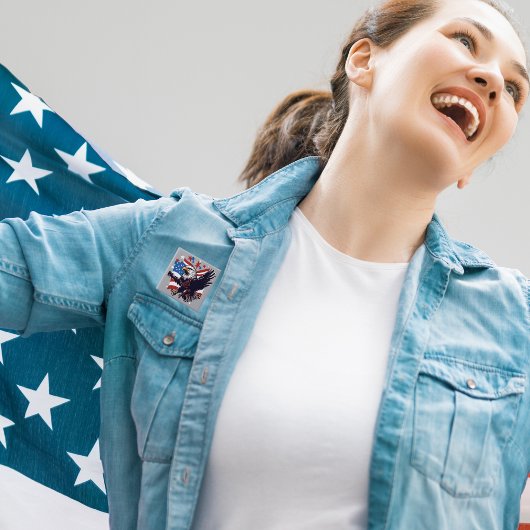 Eagle Freedomボタン 缶バッジ