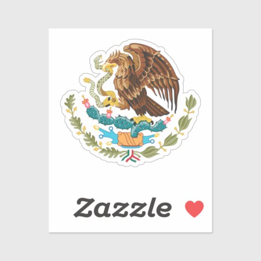 Eagle From Mexican Flag シール (シート)