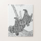 EAGLE HARRIET + M HOME STRONG TO A BIG EAGLE ジグソーパズル (縦)