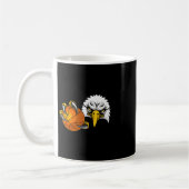 Eagle Hawk Sketll Ll Ld Eagles Cartoon  コーヒーマグカップ (左)