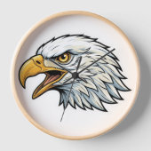 Eagle head designed wall watch 壁時計 (正面)