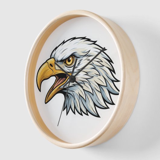 Eagle head designed wall watch 壁時計 (傾斜)