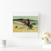 Eagle Head, Manchester, Massachusetts Fine Art  スクエア壁時計 (ホーム)