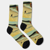 Eagle Head, Manchester, Massachusetts Fine Art  ソックス (右)