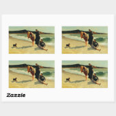 Eagle Head, Manchester, Massachusetts Fine Art  長方形シール (シート)