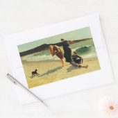 Eagle Head, Manchester, Massachusetts Fine Art  長方形シール (封筒)