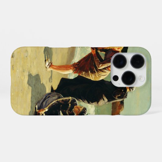 Eagle Head, Manchester, Massachusetts Fine Art  iPhoneケース (裏面横)