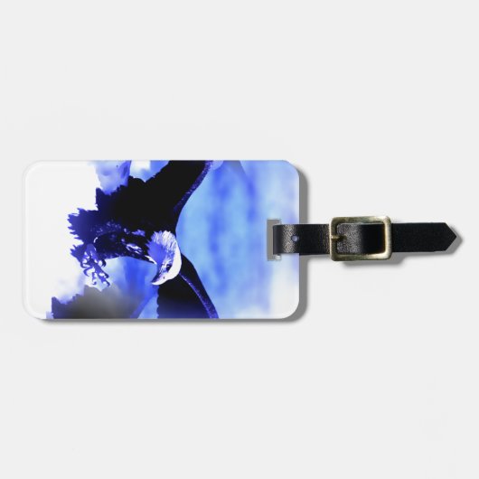 Eagle in Flight荷物タグ ラゲッジタグ (正面横)