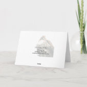 Eagle in Flight Greeting Card カード (裏面)