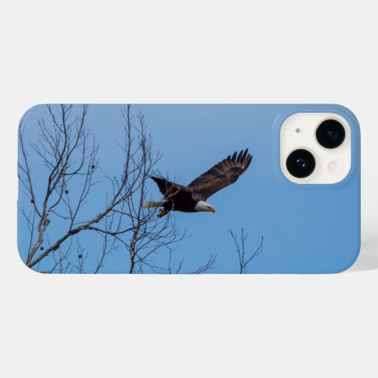 Eagle In Flight iPhoneケース Case-Mate iPhoneケース (裏面 (横))