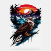 Eagle in the mountain アクリルサイン (正面)