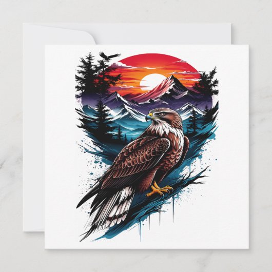 Eagle in the mountain シーズンカード (正面)