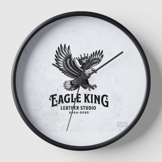 Eagle King Eagle時計用ロゴ 壁時計 (正面)