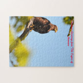 Eagle Montana.Christmas Greetings ジグソーパズル (横)