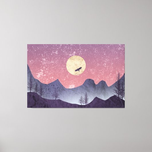 Eagle Mountains キャンバスプリント (正面)