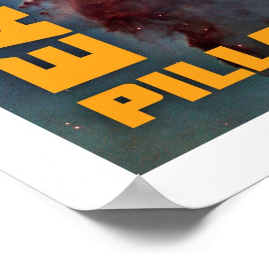 Eagle Nebula - Pillars of Creation ポスター (角)