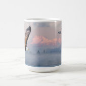 Eagle Olympic Mountains Pacific Northwest Travel コーヒーマグカップ (中央)