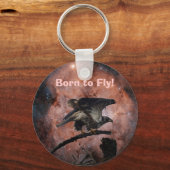 Eagle & Outer Spaceギフト キーホルダー (正面)