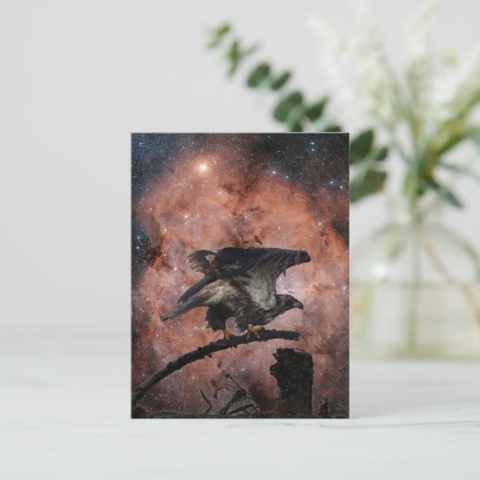 Eagle & Outer Spaceギフト ポストカード (スタンド正面)