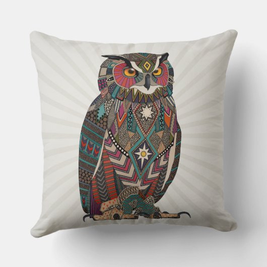 eagle owl クッション (裏面)