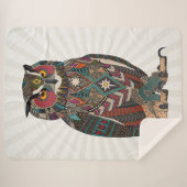 eagle owl シェルパブランケット (正面(横))