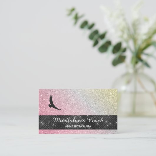 *～* Eagle Pastel Universeグリッター 名刺 (スタンド正面)