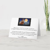 EAGLE & RAVENグリーティングカード シーズンカード (裏面)