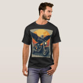 Eagle Rebel Rider Tシャツ (正面フル)
