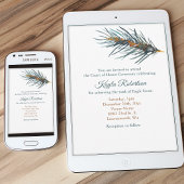 Eagle Scout, Court of Honor, Pine Needles 招待状