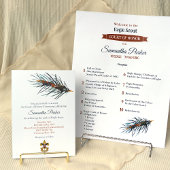 Eagle Scout, Court of Honor, Pine Needles 招待状