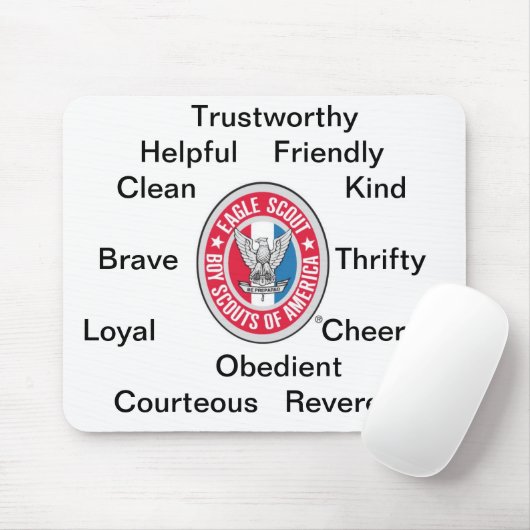 Eagle Scout Insignia Mousepad マウスパッド (マウス)