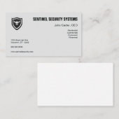 Eagle Shield Security Protection 名刺 (正面/裏面)