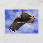 Eagle、Sky、Fractal Cloudsの名刺 名刺 (裏面)