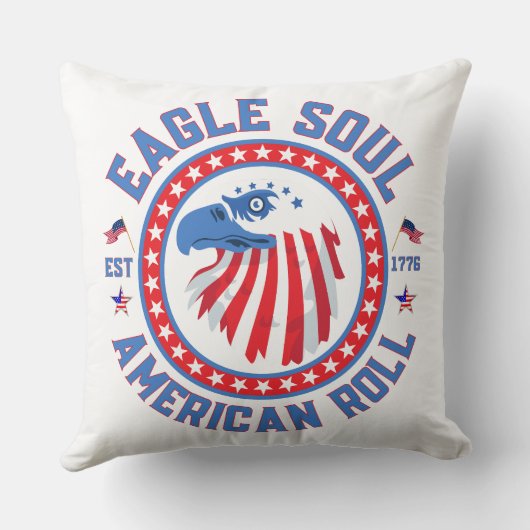 Eagle Soul, American Roll クッション (裏面)