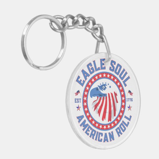 Eagle Soul American Roll 4th of July Celebration キーホルダー (正面左)
