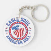 Eagle Soul American Roll 4th of July Celebration キーホルダー (裏面)